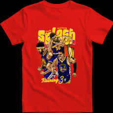 Createyou Best of Golden State.. - Férfi - Piros - 2XL