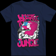 Createyou Betondzsungel - Férfi - Sötétkék - XL férfi póló