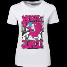 Createyou Betondzsungel - Női - Fehér - XL női póló