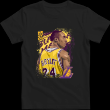 Createyou BLACK MAMBA 2 - Gyermek - Fekete - XL gyerek póló