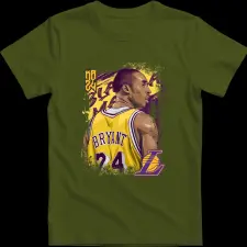 Createyou BLACK MAMBA 2 - Gyermek - Sötétzöld - L gyerek póló