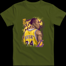 Createyou BLACK MAMBA 2 - Gyermek - Sötétzöld - XL gyerek póló