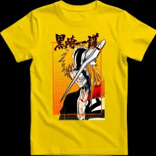Createyou BLEACH - Férfi - Sárga - XL férfi póló