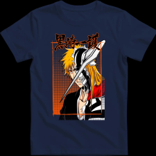 Createyou BLEACH - Gyermek - Sötétkék - XL gyerek póló