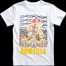 Createyou Bowzilla - Gyermek - Fehér - M gyerek póló