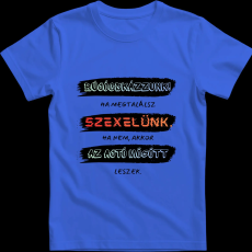Createyou Bújócskázzunk...ajtó mögött lesz - Férfi - Királykék - M