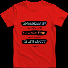 Createyou Bújócskázzunk...ajtó mögött lesz - Férfi - Piros - L