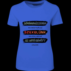 Createyou Bújócskázzunk...ajtó mögött lesz - Női - Királykék - L