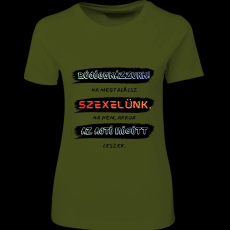 Createyou Bújócskázzunk...ajtó mögött lesz - Női - Sötétzöld - 2XL