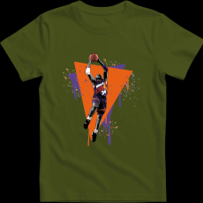 Createyou Charles Barkley dunk - Férfi - Sötétzöld - L