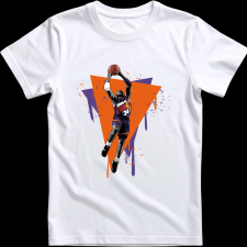 Createyou Charles Barkley dunk - Gyermek - Fehér - XS gyerek póló