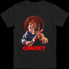 Createyou Chucky 4 - Férfi - Fekete - XL férfi póló