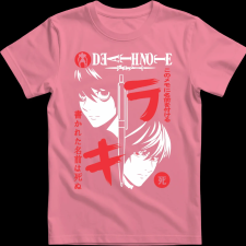 Createyou DEATH NOTE 3 - Férfi - Pink - L férfi póló
