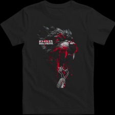Createyou Dog Soliders 2 - Férfi - Fekete - S férfi póló