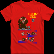 Createyou Donkey Ball - Férfi - Piros - 3XL