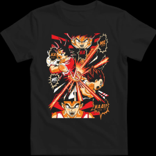 Createyou DRAGON BALL 2 - Gyermek - Fekete - M gyerek póló