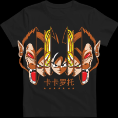 Createyou Dragon Ball 3 - Férfi - Fekete - 2XL
