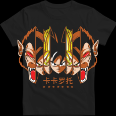 Createyou Dragon Ball 3 - Férfi - Fekete - 3XL