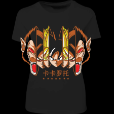 Createyou Dragon Ball 3 - Női - Fekete - M női póló