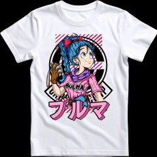 Createyou Dragon Ball Bulma 2 - Férfi - Fehér - S