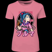 Createyou Dragon Ball Bulma 2 - Női - Pink - XL női póló