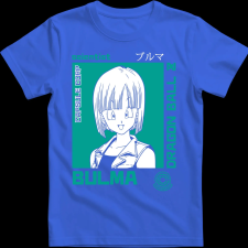 Createyou Dragon Ball Bulma - Gyermek - Királykék - L gyerek póló