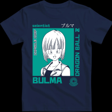 Createyou Dragon Ball Bulma - Gyermek - Sötétkék - XL gyerek póló