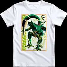 Createyou Dragon Ball Cell - Férfi - Fehér - L férfi póló