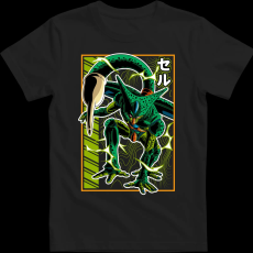 Createyou Dragon Ball Cell - Férfi - Fekete - S