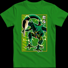 Createyou Dragon Ball Cell - Férfi - Zöld - L férfi póló