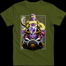 Createyou Dragon Ball Dermesztő - Férfi - Sötétzöld - 3XL férfi póló