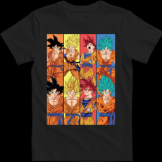 Createyou DRAGON BALL - Férfi - Fekete - 2XL