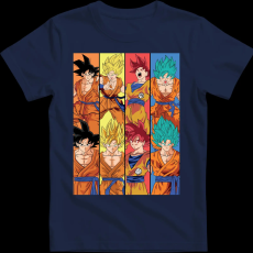 Createyou DRAGON BALL - Férfi - Sötétkék - S