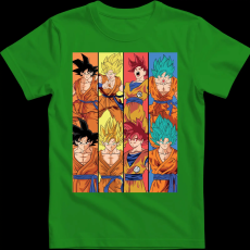 Createyou DRAGON BALL - Férfi - Zöld - 3XL
