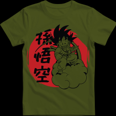 Createyou DRAGON BALL Goku - Férfi - Sötétzöld - M