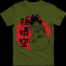 Createyou DRAGON BALL Goku - Gyermek - Sötétzöld - L