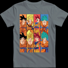 Createyou DRAGON BALL - Gyermek - Szürke - XS gyerek póló