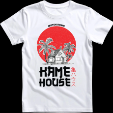 Createyou DRAGON BALL Kame House - Férfi - Fehér - L