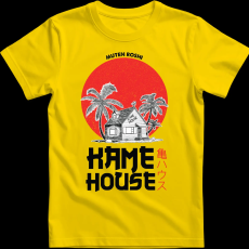 Createyou DRAGON BALL Kame House - Férfi - Sárga - L