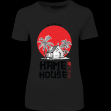 Createyou DRAGON BALL Kame House - Női - Fekete - S női póló
