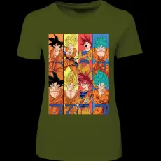 Createyou DRAGON BALL - Női - Sötétzöld - S