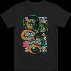 Createyou Dragon Ball Shen Long - Férfi - Fekete - 3XL