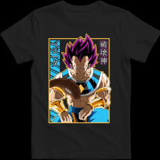 Createyou Dragon Ball Vegeta - Férfi - Fekete - M