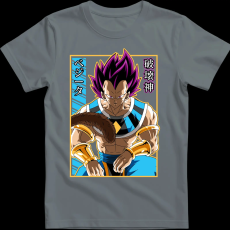 Createyou Dragon Ball Vegeta - Férfi - Szürke - L