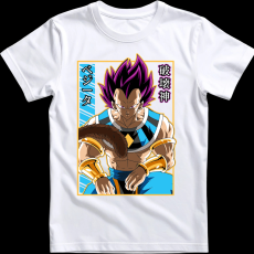 Createyou Dragon Ball Vegeta - Gyermek - Fehér - L