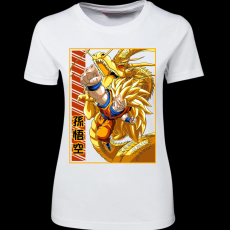 Createyou DragonBall SSJ3 Goku - Női - Fehér - 2XL