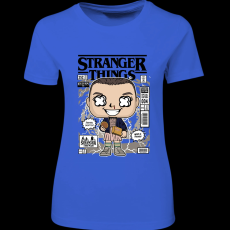 Createyou Eleven With Eggos Stranger Things - Női - Királykék - 2XL