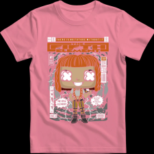 Createyou Fifth Element - Gyermek - Pink - XL gyerek póló