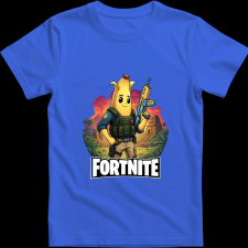 Createyou Fortnite egyedi póló 5 - Férfi - Királykék - M férfi póló