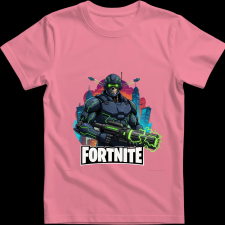 Createyou Fortnite egyedi póló 6 - Férfi - Pink - XL férfi póló